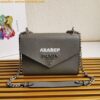 Replica Prada Monochrome Saffiano leather bag 1BD127 Powder Pink 2