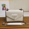 Replica Prada Monochrome Saffiano leather bag 1BD127 Red
