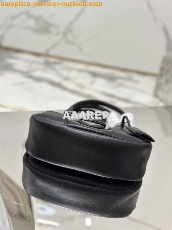 Replica Prada Moon Padded Nappa-leather Bag 1BA381 Black 13