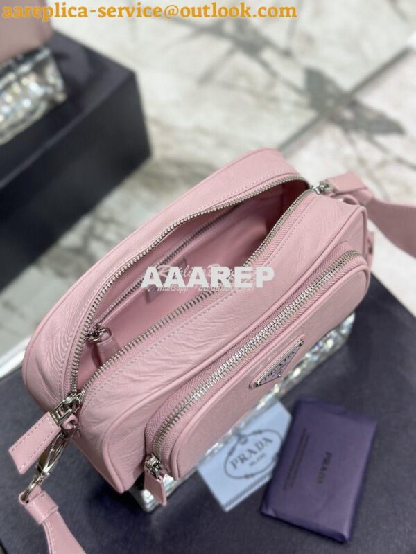 Replica Prada Nappa Antique Leather Multi-pocket Shoulder Bag 1BH198 A 9