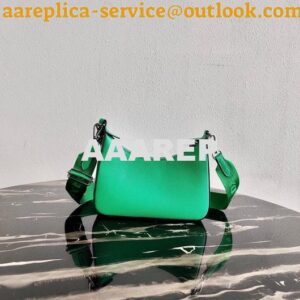 Replica Prada 1BH204 Prada Re-Edition 2005 Saffiano leather Bag in Green 2