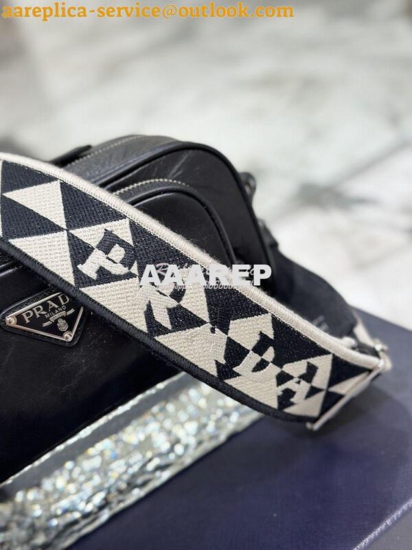 Replica Prada Nappa Antique Leather Multi-pocket Shoulder Bag 1BH198 B 10