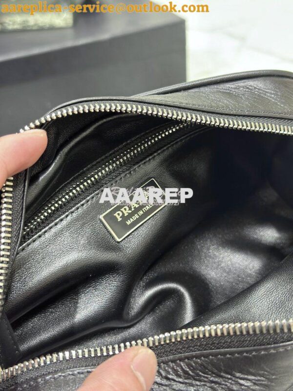 Replica Prada Nappa Antique Leather Multi-pocket Shoulder Bag 1BH198 B 12