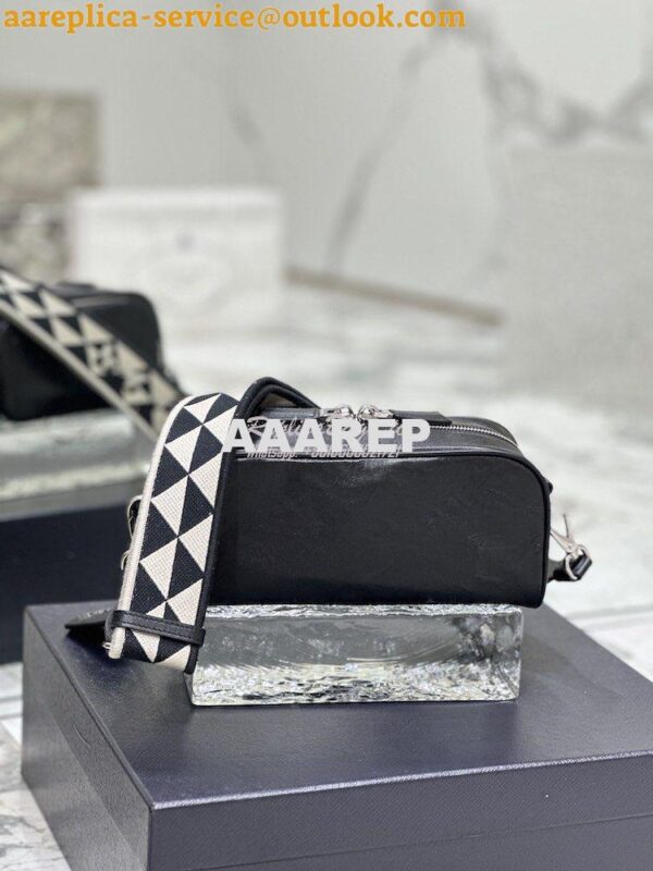 Replica Prada Nappa Antique Leather Multi-pocket Shoulder Bag 1BH198 B 15