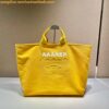 Replica Prada 1BG395 Drill tote Shoulder bag White