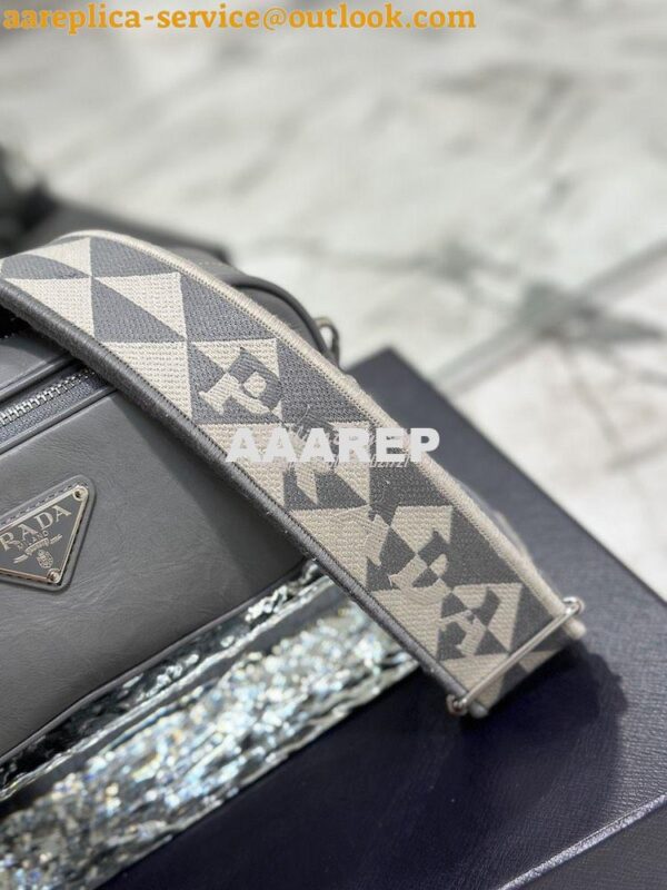 Replica Prada Nappa Antique Leather Multi-pocket Shoulder Bag 1BH198 S 7
