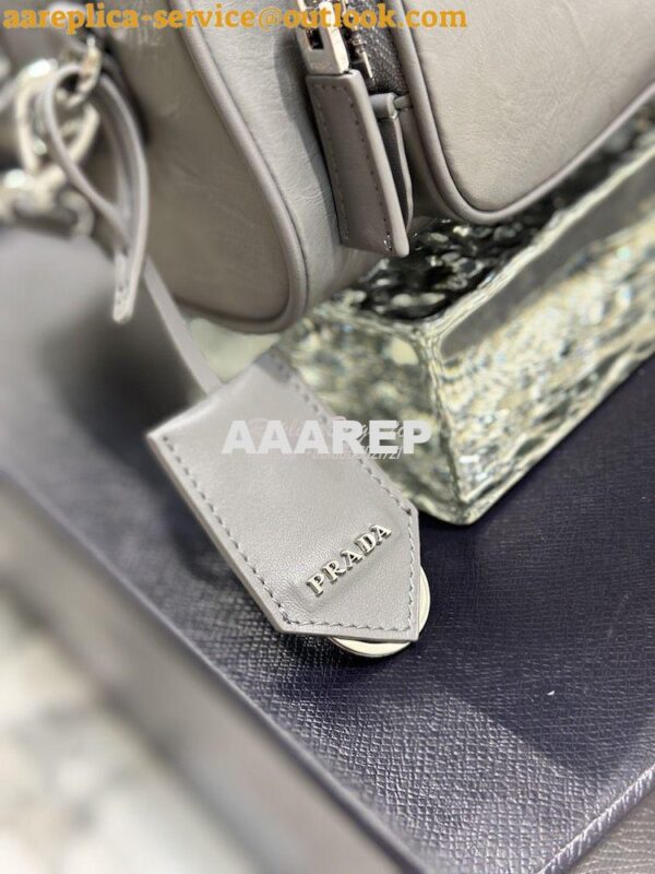 Replica Prada Nappa Antique Leather Multi-pocket Shoulder Bag 1BH198 S 8