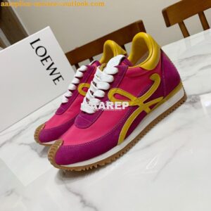 Replica Loewe Flow Runner in Suede L815282 T11 2