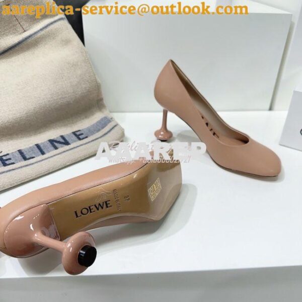 Replica Loewe Toy Pump in goatskin L814S01 7cm 10cm 9