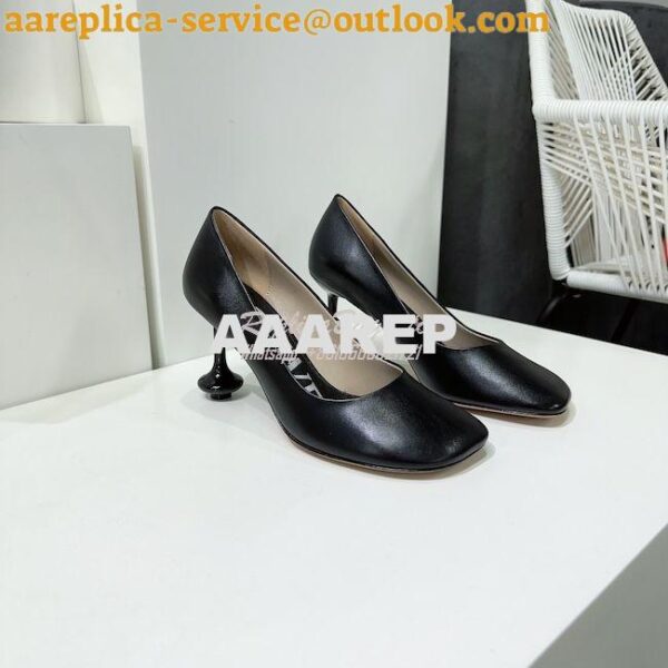 Replica Loewe Toy Pump in goatskin L814S01 7cm 10cm 10