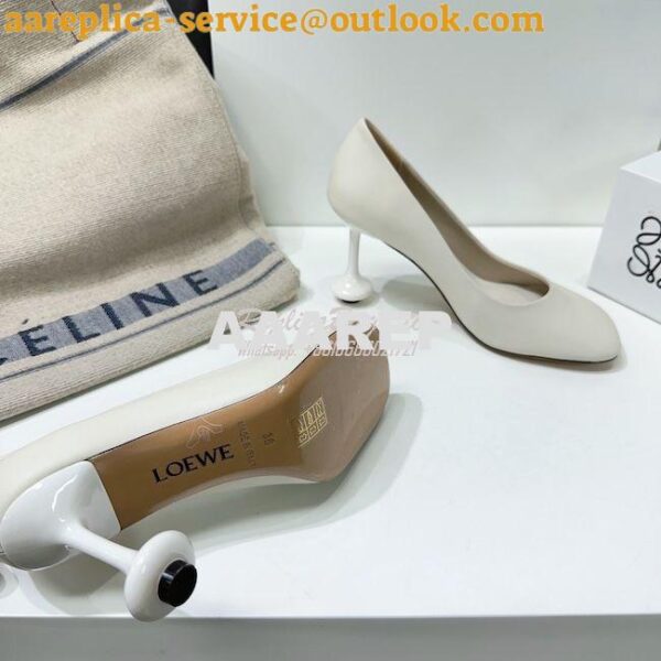 Replica Loewe Toy Pump in goatskin L814S01 7cm 10cm 20