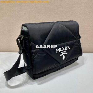 Replica Prada 1BG412 Shoulder bag Black