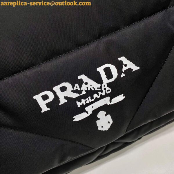 Replica Prada 1BG412 Shoulder bag Black 6