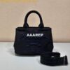 Replica Prada 1BG412 Shoulder bag Black