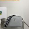 Replica Prada New Medium Camera leather bag 1BH082 Clay Grey
