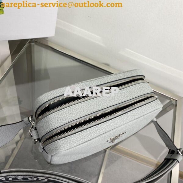 Replica Prada New Medium Camera leather bag 1BH082 Cornflower 5