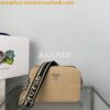 Replica Prada New Medium Camera leather bag 1BH082 Water Lily 2