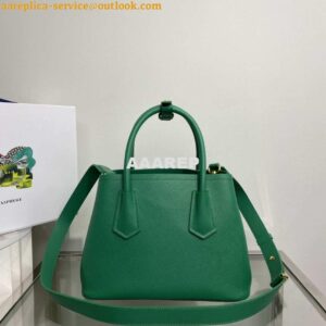 Replica Prada 1BG443 Prada Double Saffiano leather mini bag Green