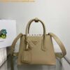 Replica Prada 1BG443 Prada Double Saffiano leather mini bag Green