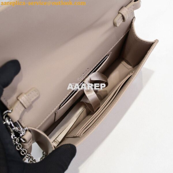 Replica Prada Nylon And Leather Mini-bag 1BP019 Beige 8