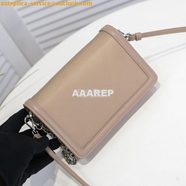 Replica Prada Nylon And Leather Mini-bag 1BP019 Beige 9