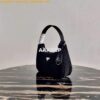 Replica Prada 1NE515 Re Edition 2000 Shearling Mini Bag Blue 2