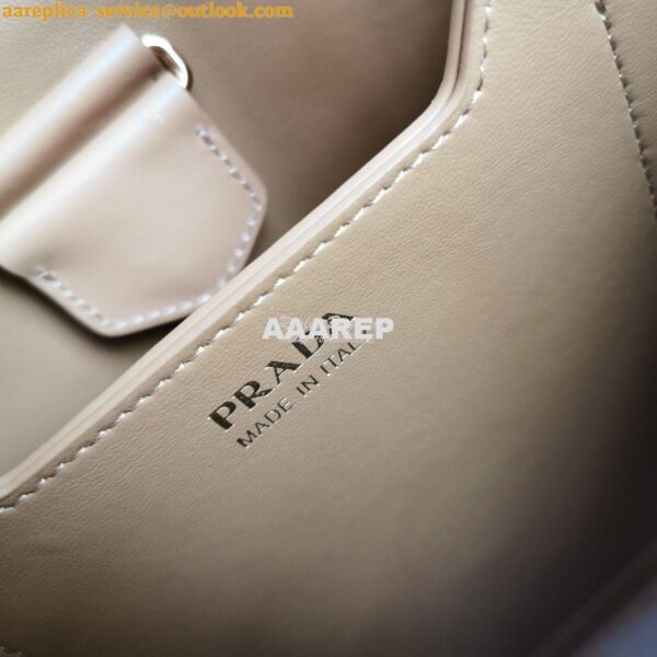 Replica Prada Panier Medium Straw Bag 1ba212 Cognac 7
