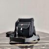 Replica Prada 2VD041 Re Nylon And Saffiano Leather Shoulder Bag in Black