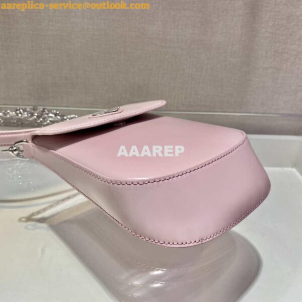 Replica Prada 1BH185 Mini Cleo BRUSHED Leather Pink 4