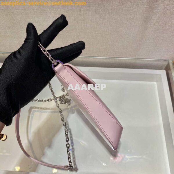 Replica Prada 1BH185 Mini Cleo BRUSHED Leather Pink 6