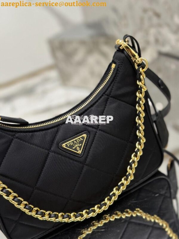 Replica Prada Re-Edition 1995 Chaîne Re-Nylon mini-bag 1BC204 6