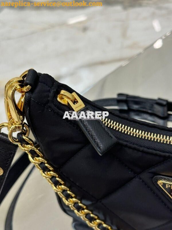 Replica Prada Re-Edition 1995 Chaîne Re-Nylon mini-bag 1BC204 8