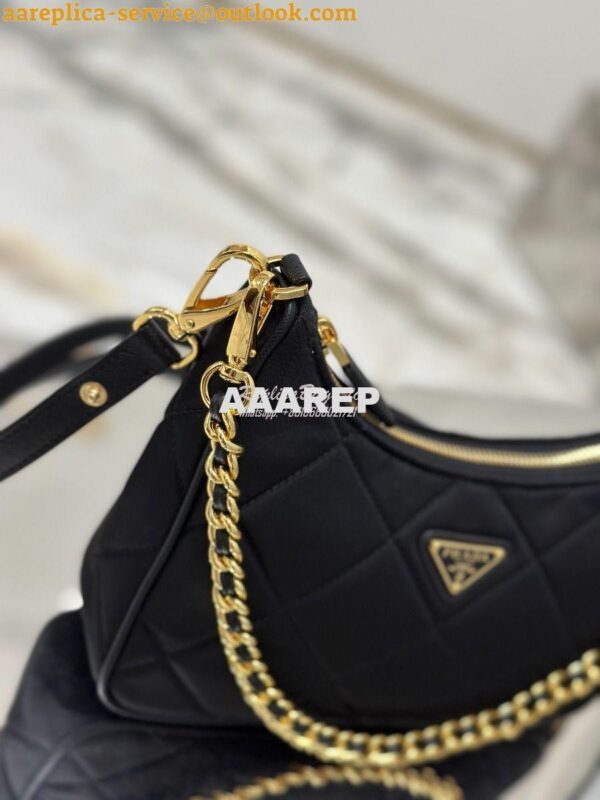 Replica Prada Re-Edition 1995 Chaîne Re-Nylon mini-bag 1BC204 10