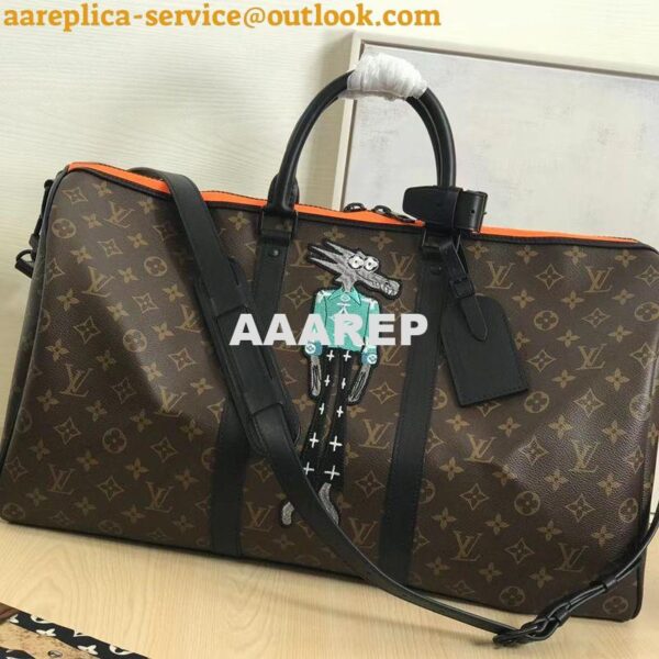 Replica Louis Vuitton Keepall Bandoulière 50 LV M45616 11