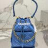 Replica Prada Re-Edition 1995 Chaîne Re-Nylon shoulder bag 1BH038 Kiwi 2