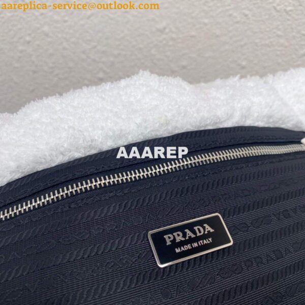 Replica Prada 1BG130 Shearling Tote Shoulder bag White 10