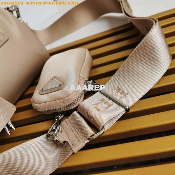 Replica Prada Re-Edition 2005 Nylon Bag 1BB846 Nude 5