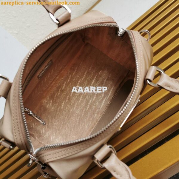 Replica Prada Re-Edition 2005 Nylon Bag 1BB846 Nude 7