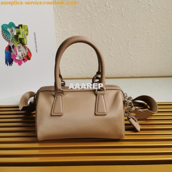 Replica Prada Re-Edition 2005 Nylon Bag 1BB846 Nude 9