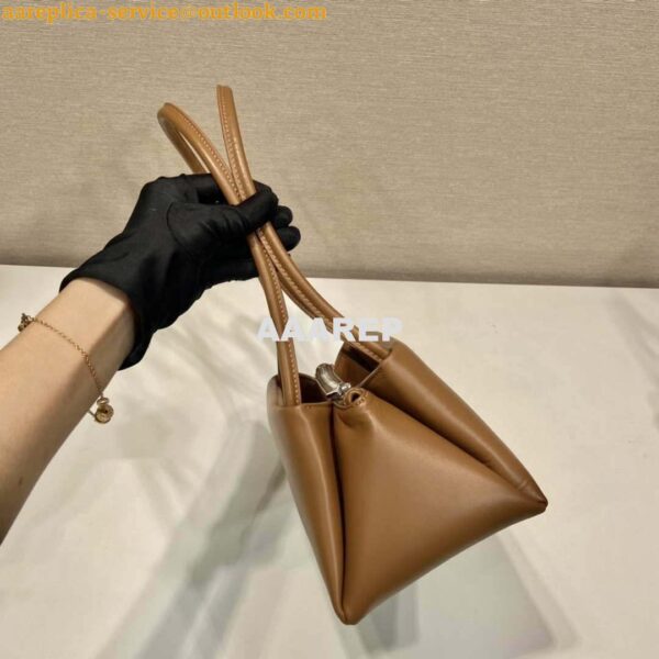 Replica Prada 1BA368 Leather mini-bag Bag Brown 5