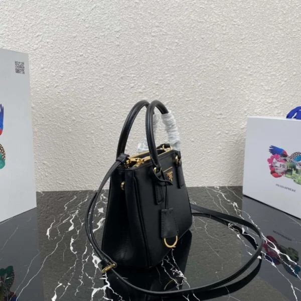 Replica Prada 1BA906 Prada Galleria Saffiano leather mini-bag Black 2