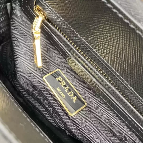 Replica Prada 1BA906 Prada Galleria Saffiano leather mini-bag Black 8