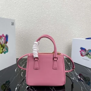 Replica Prada 1BA906 Prada Galleria Saffiano leather mini-bag Pink