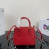 Replica Prada 1BA906 Prada Galleria Saffiano leather mini-bag White 2