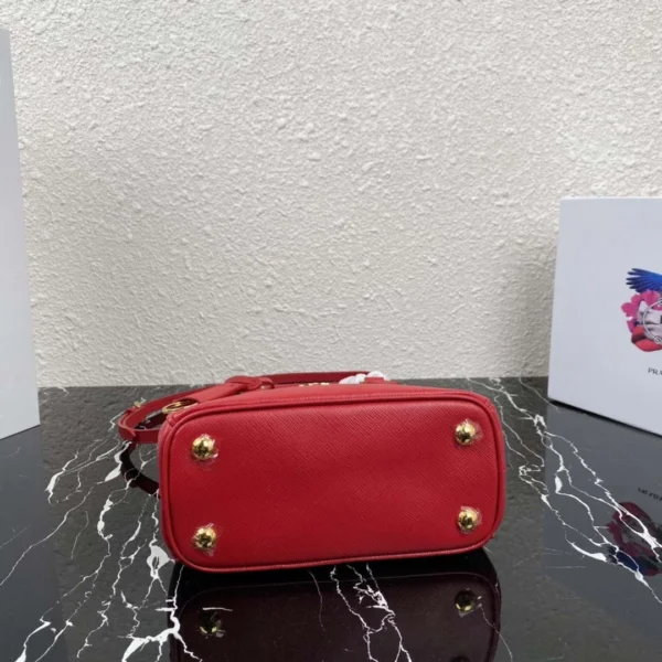 Replica Prada 1BA906 Prada Galleria Saffiano leather mini-bag Red 6