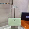 Replica Prada 1BC155 Saffiano leather mini bag White 2