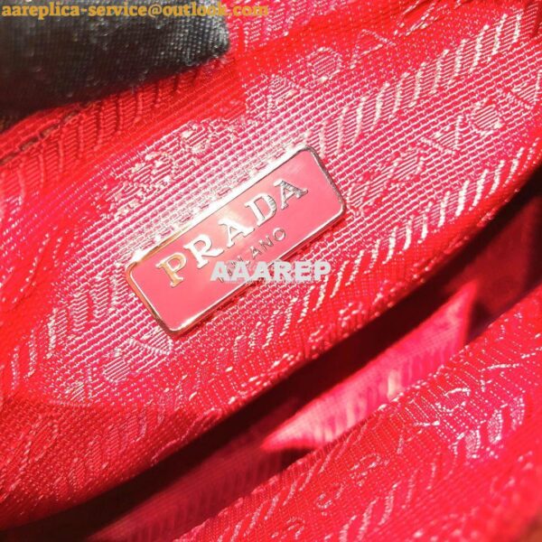 Replica Prada Re-Edition Nylon Multi-Pochette Bag 1BH204 Wine 12