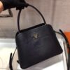 Replica Prada 1BA282 Medium Saffiano Leather Prada Matinee Bag Blue 2