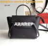 Replica Celine Belt Bag In dark Grey Grained Calfskin 2 sizes