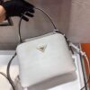 Replica Prada 1BA282 Medium Saffiano Leather Prada Matinee Bag Red